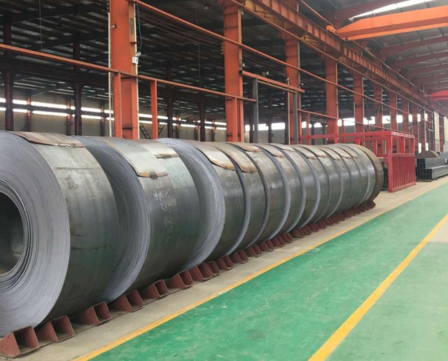 路北方矩管生产母材